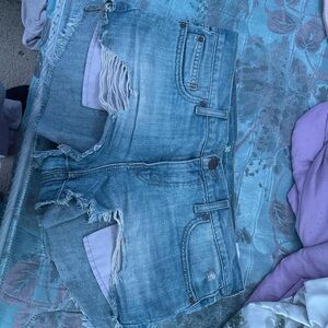 Stylish Blue Jean Shorts for Women